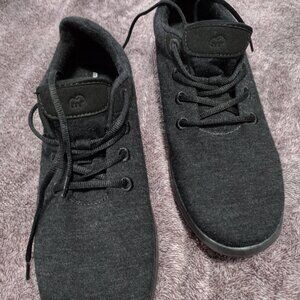 MERINOS Dark Gray Merino Wool Lace Up Walking Sneakers Shoes Size 11 Womens
